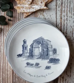 Souleiado Vaisselle | Nos Tables Automnales | Assiette à dessert SAINT-RÉMY-DE-PROVENCE