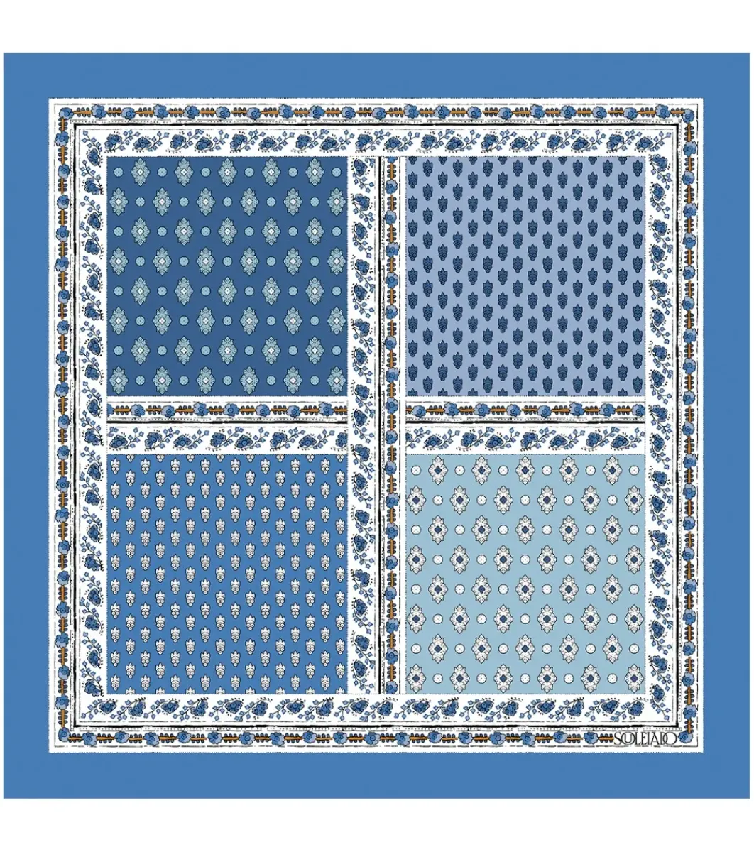 Femme Souleiado Carré Coton | Toute La Collection | Bandana coton ITALIENNE 60 x 60 cm