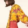 Femme Souleiado Chemises & Blouses | Blouse AÏDA Jardins de Saint Rémy ocre rose