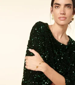 Femme Souleiado Chemises & Blouses | Blouse ERIS Sequins foncé