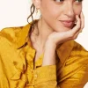 Femme Souleiado Chemises & Blouses | Blouse JOSEFINA Jacquard Trèfle bronze