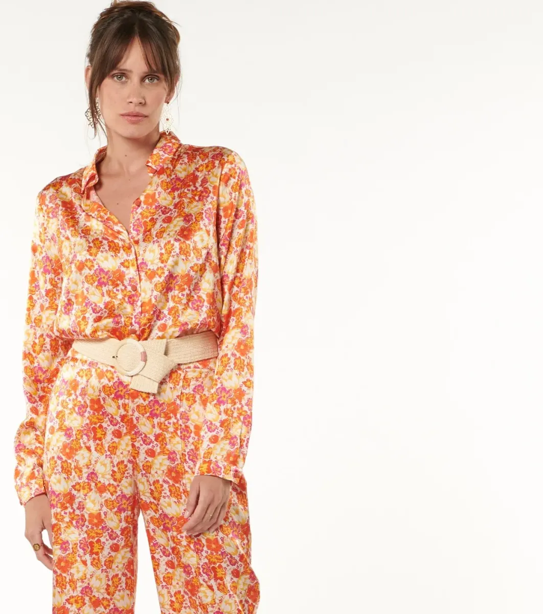 Femme Souleiado Chemises & Blouses | Blouse LINETTE Jardin fleuri