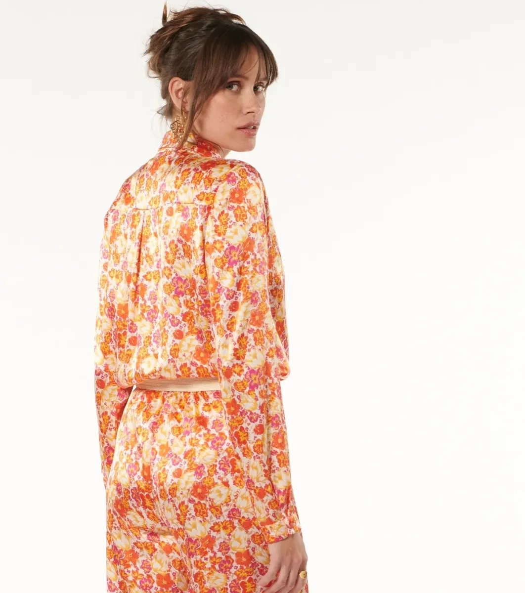 Femme Souleiado Chemises & Blouses | Blouse LINETTE Jardin fleuri