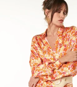 Femme Souleiado Chemises & Blouses | Blouse LINETTE Jardin fleuri