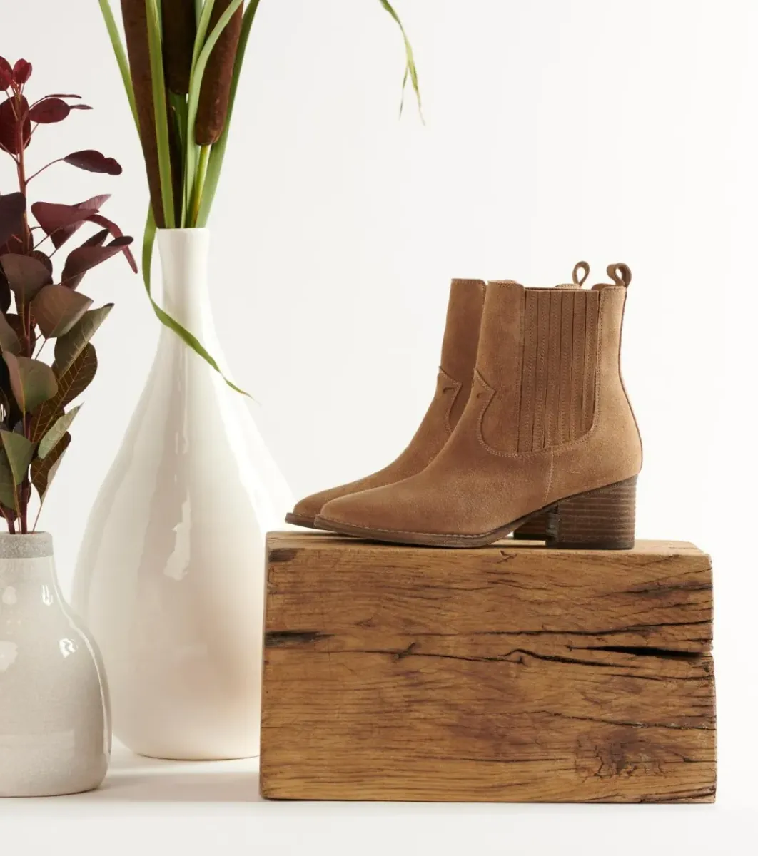 Femme Souleiado Chaussures | Bottines CAMARGA Sable