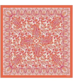 Femme Souleiado Toute La Collection | Carré Soie | Carré de soie SAINTE MAXIME 90 x 90 cm