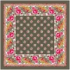 Femme Souleiado Toute La Collection | Foulards | Carré laine et soie GROSSE ROSE 90 x 90 cm
