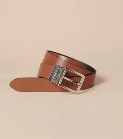 Homme Souleiado Accessoires Mode | Ceinture Homme réversible Camel noir