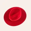 Femme Souleiado Accessoires Mode | Chapeau cloche feutre rouge garance