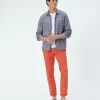 Homme Souleiado Chemises | Chemise GARRIGUE Genêt bleu orange