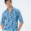 Homme Souleiado Chemises | Chemise REGULAR Alice bleu klein