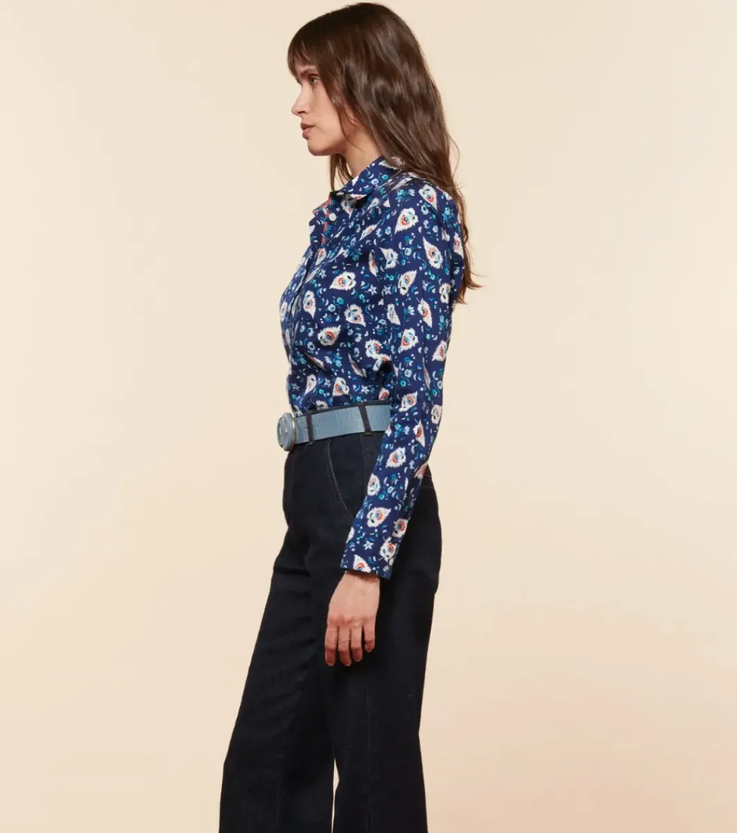 Femme Souleiado Chemises & Blouses | Chemise REGULAR ELLIE Tramontane