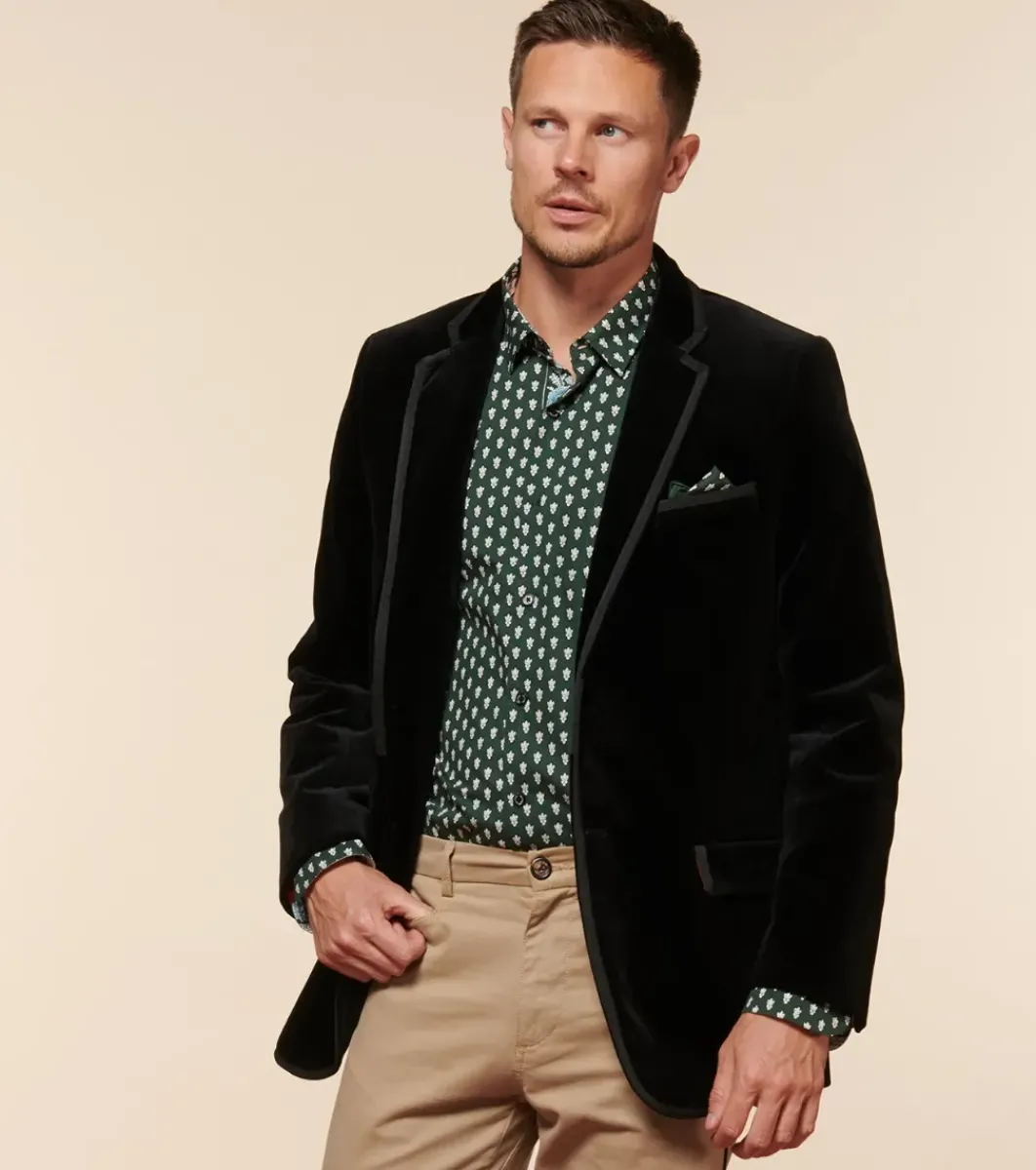 Homme Souleiado Chemises | Chemise REGULAR FREDERI Mouche cyprès