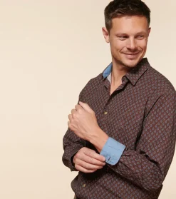 Homme Souleiado Chemises | Chemise REGULAR Paisley Geo