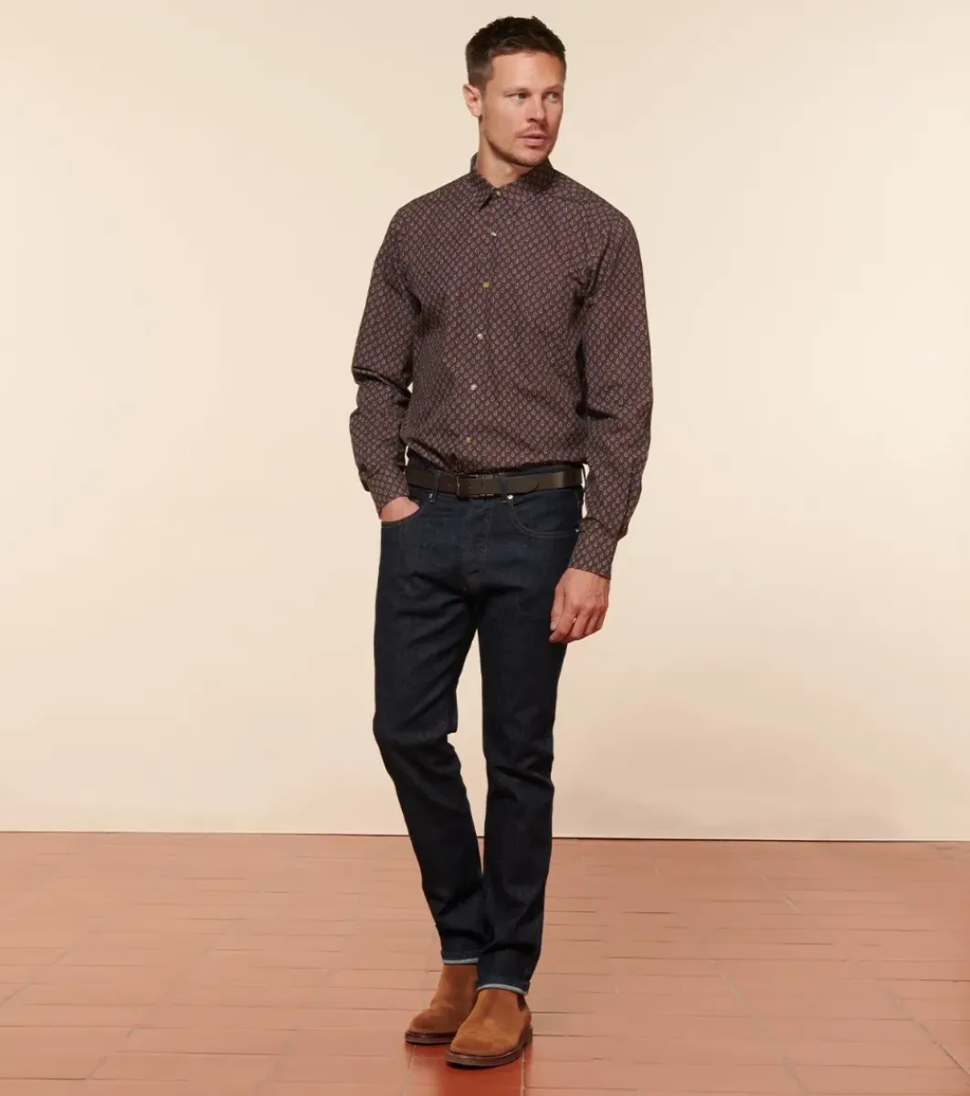Homme Souleiado Chemises | Chemise REGULAR Paisley Geo