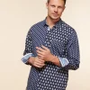 Homme Souleiado Chemises | Chemise REGULAR Patch Mouche Scarabée marine