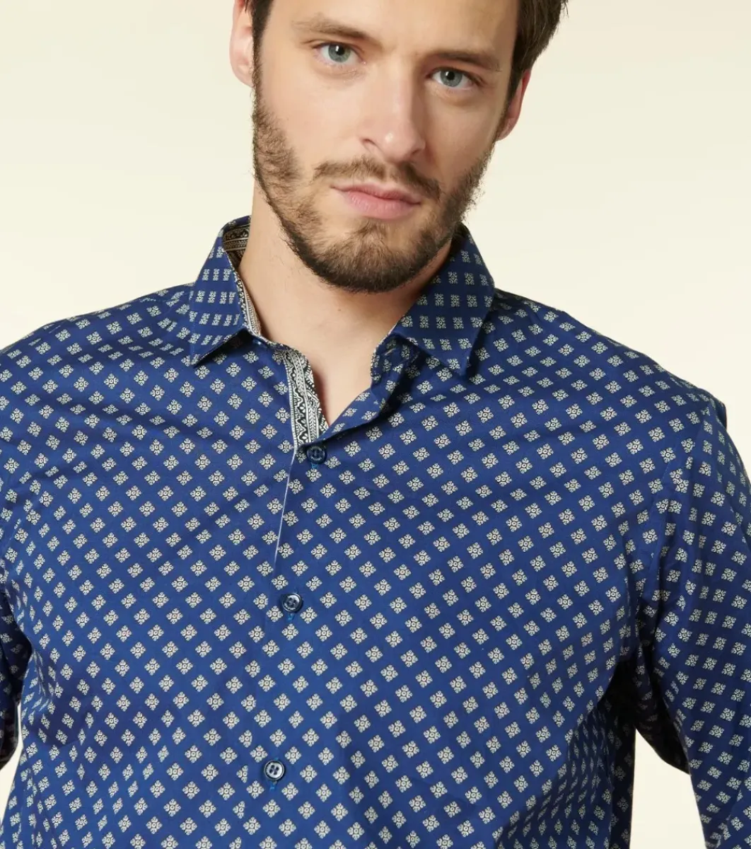 Homme Souleiado Chemises | Chemise SLIM Calisson