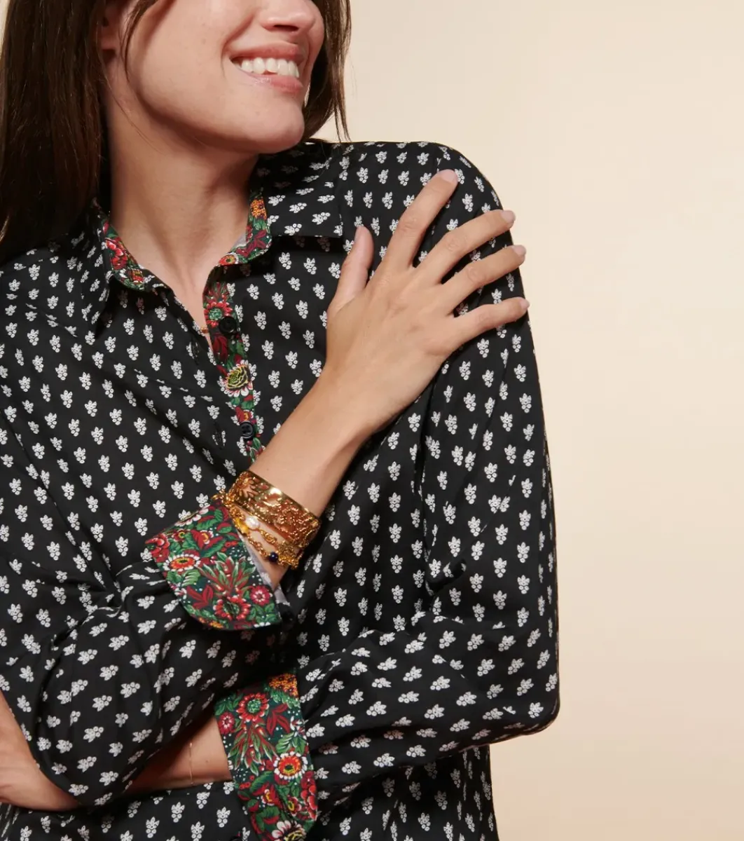 Femme Souleiado Chemises & Blouses | Chemise SLIM ELINA Mouche