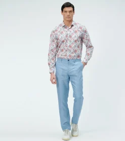 Homme Souleiado Chemises | Chemise SLIM Persepolis blanc multico