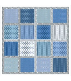 Femme Souleiado Châle | Toute La Collection | Châle en soie ITALIENNE 135 x 135 cm