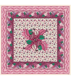 Femme Souleiado Châle | Toute La Collection | Châle en soie SAINT REMY 135 x 135 cm