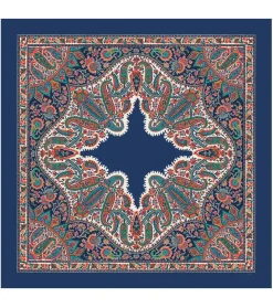 Femme Souleiado Châle | Toute La Collection | Châle laine et soie SLAVE 140 x 140 cm