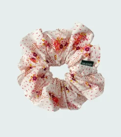 Femme Souleiado Fille | Accessoires Mode | CHOUCHOU Destet blanc anis coton