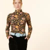 Femme Souleiado Pulls & Cardigans | Col Cheminée THEODORA Cassis