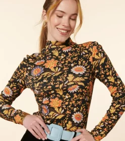 Femme Souleiado Pulls & Cardigans | Col Cheminée THEODORA Cassis