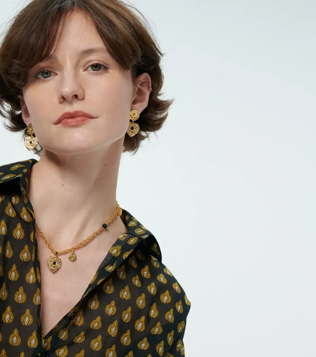 Femme Souleiado Bijoux | Collier coeur