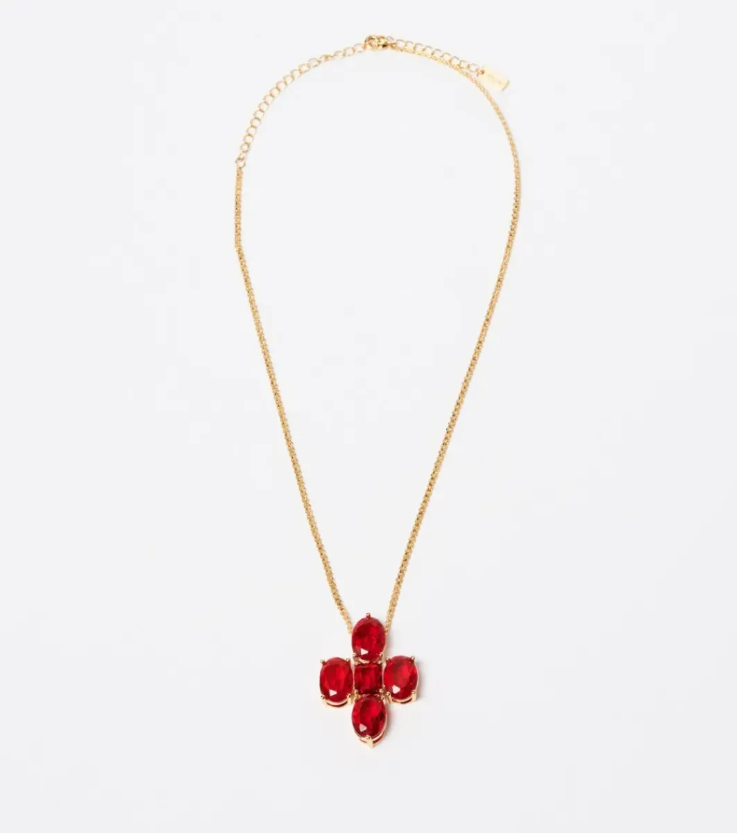 Femme Souleiado Bijoux | Collier Croix Azur
