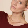 Femme Souleiado Bijoux | Collier Merveilleuse ajourée Grenat