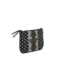 Femme Souleiado Sacs | Compagnon PITCHOUN La Mouche Blanc fond noir