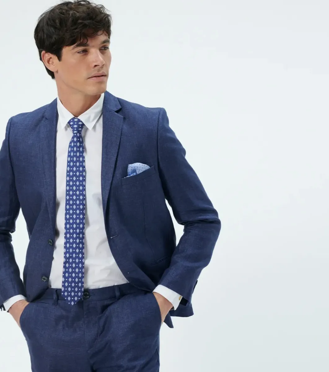 Homme Souleiado Cravates | Cravate en twill de soie PETITE MERVEILLE