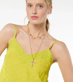 Femme Souleiado T-shirts & Débardeurs | Débardeur LETTY Jacquard Fleur d'Arles