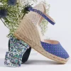 Femme Souleiado Chaussures | Espadrilles ALBA Mini Mouche lavande menthe