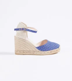 Femme Souleiado Chaussures | Espadrilles ALBA Mini Mouche lavande menthe