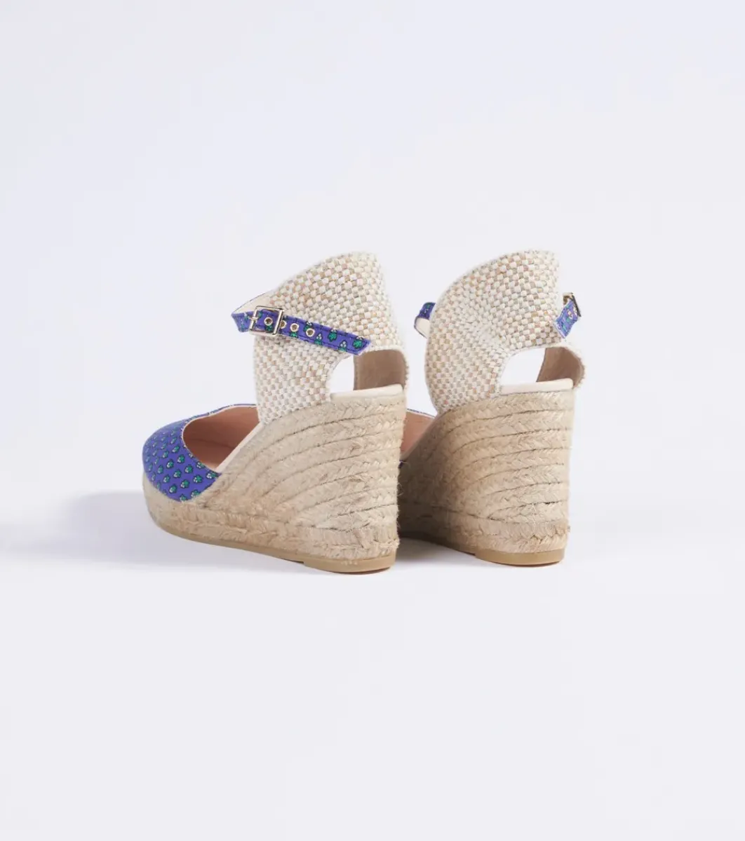 Femme Souleiado Chaussures | Espadrilles ALBA Mini Mouche lavande menthe