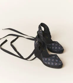 Femme Souleiado Chaussures | Espadrilles Compensées LALOUN Gouttes