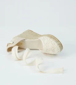Femme Souleiado Chaussures | Espadrilles DULCE Frise Chardon nacre corail