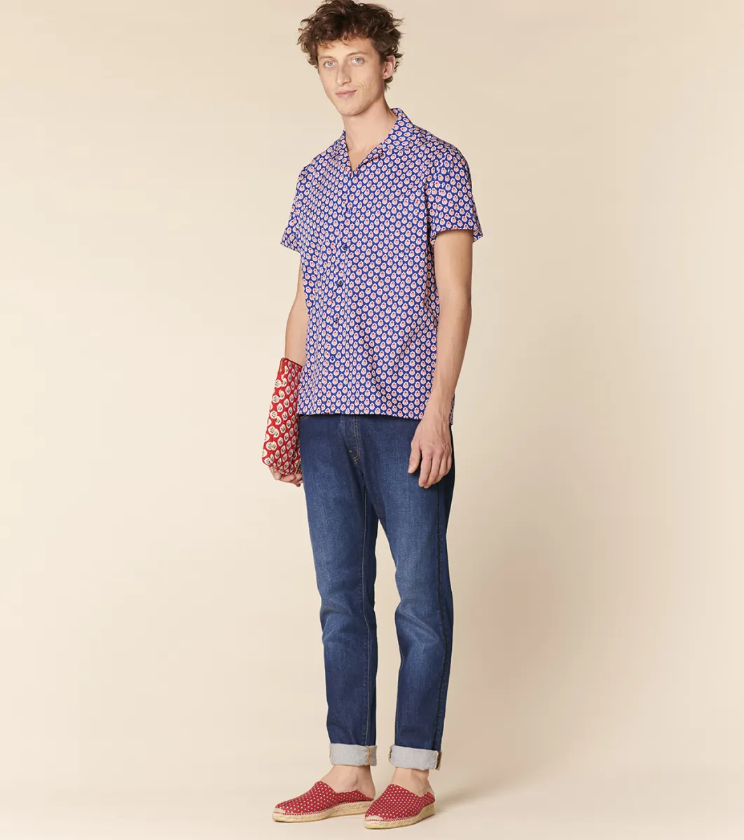 Homme Souleiado Chaussures | Espadrilles homme corde et coton MINI MOUCHE red
