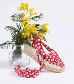 Femme Souleiado Chaussures | Espadrilles VANINA Fleur de Maussane