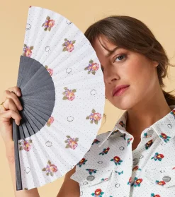 Femme Souleiado Décoration | Accessoires Mode | Eventail Printemps