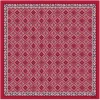 Femme Souleiado Carré Soie | Toute La Collection | Gavroche en soie PRÉCIEUX rose rouge 45 x 45 cm