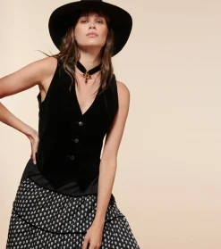 Femme Souleiado Pulls & Cardigans | Gilet ESCAMILLO Velours