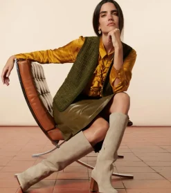 Femme Souleiado Pulls & Cardigans | Gilet sans manches MARA Tweed