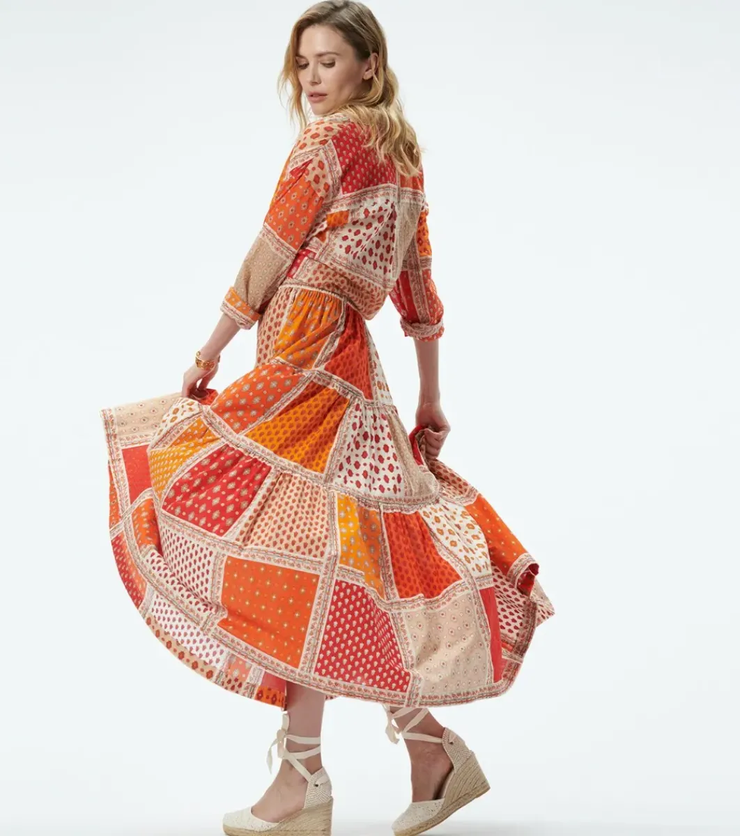 Femme Souleiado Jupes | Jupe CAMILLA L'Italienne