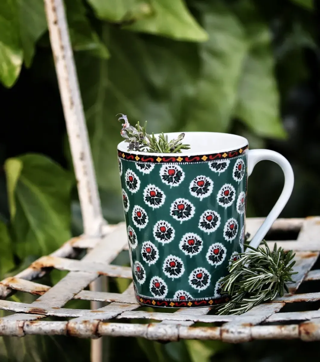 Souleiado Vaisselle | Nos Tables Automnales | Mug FLEUR D'ARLES