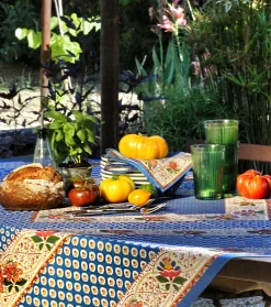 Souleiado Nos Tables Automnales | Nappe carrée « Baumanière » e