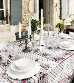 Souleiado Nos Tables Automnales | Nappe carrée « Baumanière »